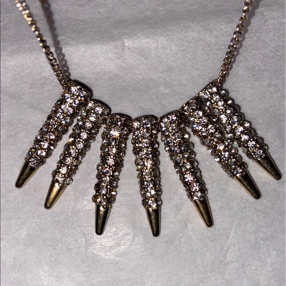Vintage Rhinestone Necklace - Picture 5 of 12